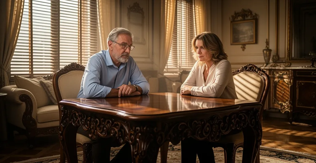 Investitori in panico durante un crollo di mercato che guardano grafici in discesa