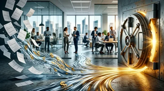 Illustrazione di strumenti finanziari per la liquidità aziendale tra fido di cassa e anticipo fatture