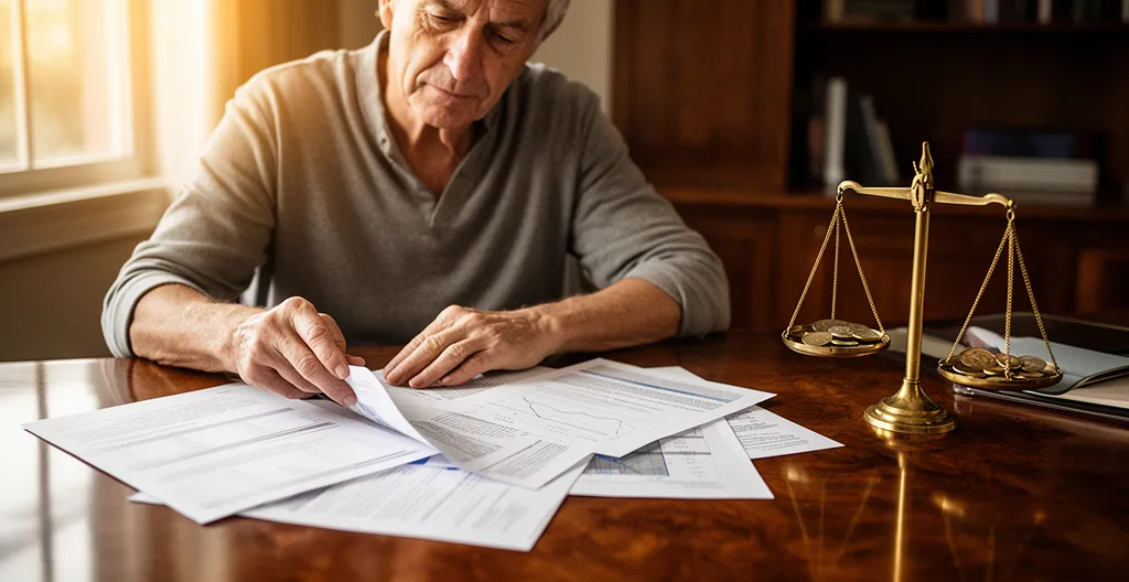 Investitore analizza opportunità di protezione del capitale dall'inflazione