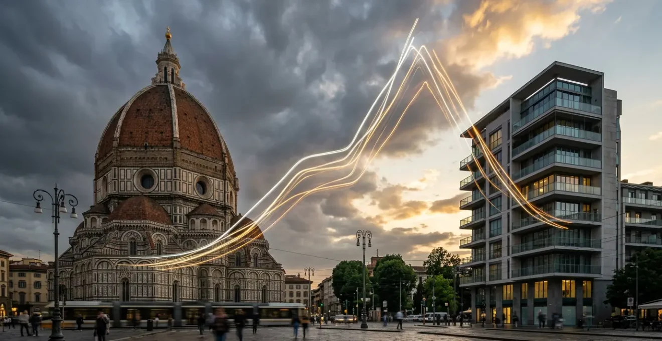 Rappresentazione simbolica dello spread finanziario italiano con effetti sui mutui